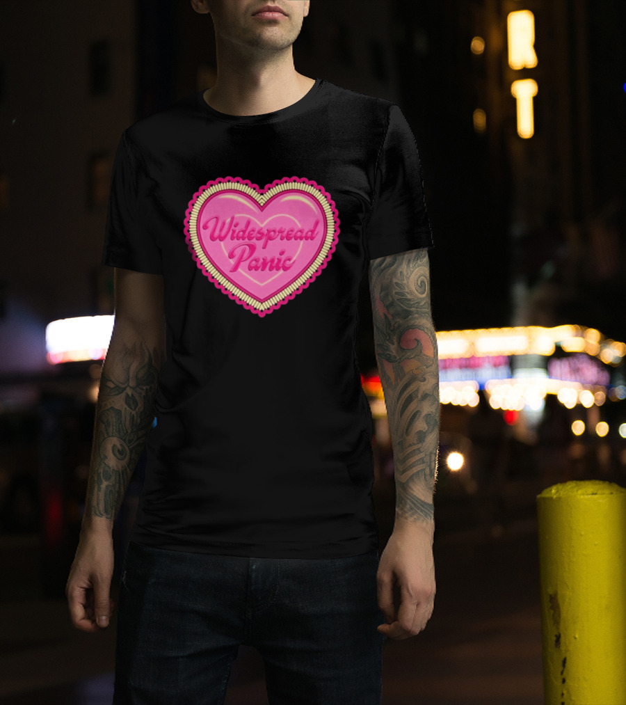 Widespread Panic Heart 2 14 2 15 2026 Austin TX Event T-Shirt