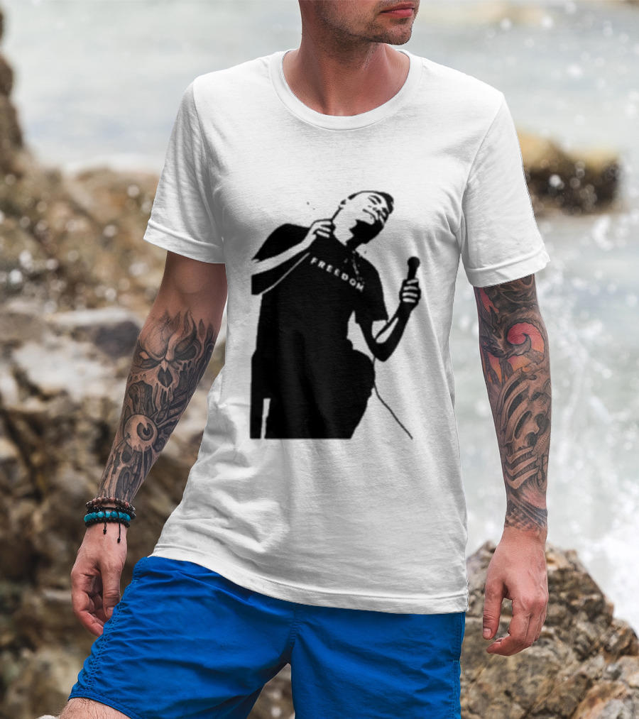 Charlie Kirk Shooting Freedom History Moment T-Shirt