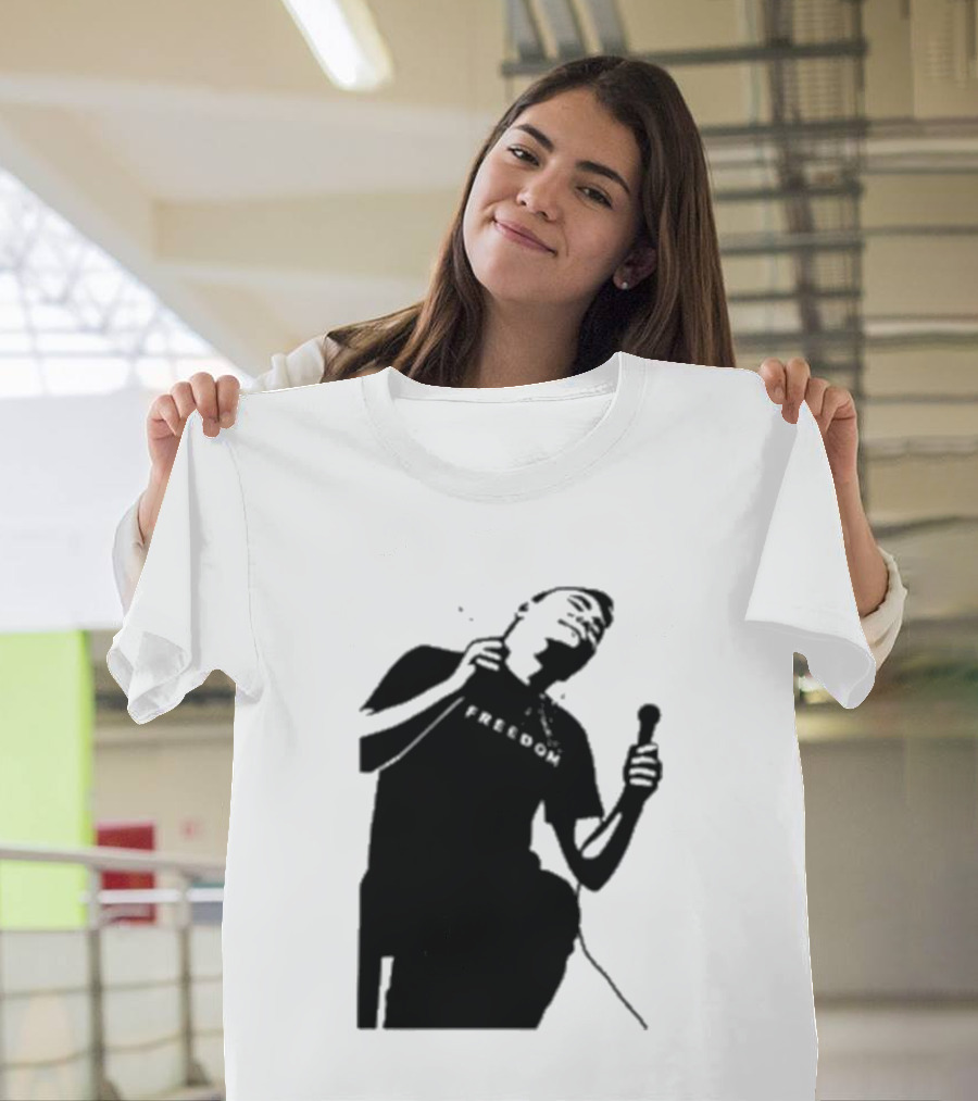 Charlie Kirk Shooting Freedom History Moment T-Shirt