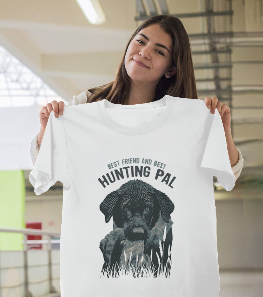 Best Friend And Best Hunting Pal Dog Retriever T-Shirt