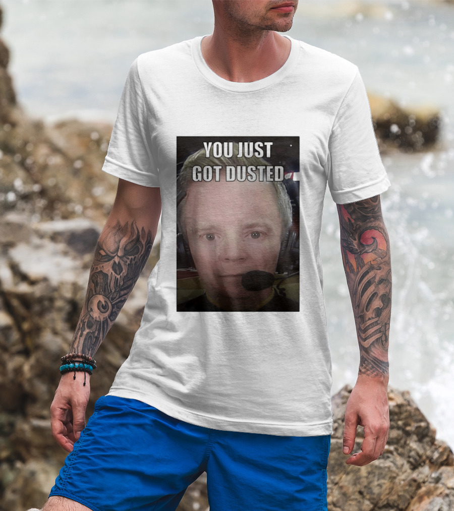 You Just Got Dusted Dusty May Michigan Wolverines T-Shirt