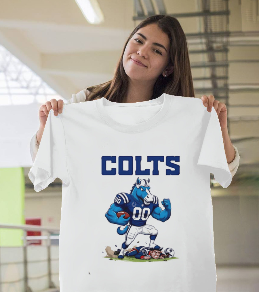 Indianapolis Colts Vs New England Patriots Beat Rivalries Colts Victory T-Shirt