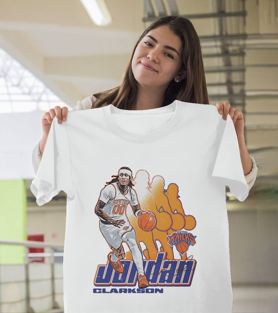 Jordan Clarkson New York Knicks Basketball Sports T-Shirt