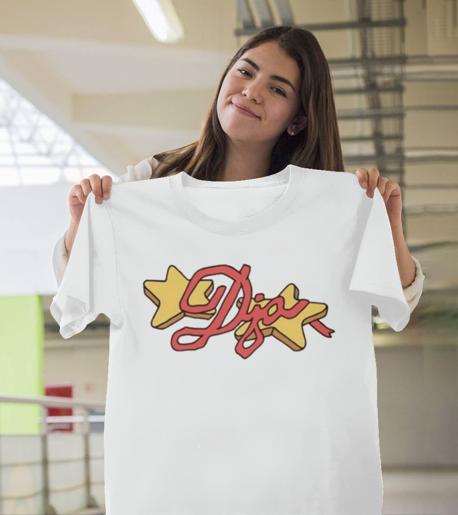 Juls Star Dia Red And Yellow Stars T-Shirt