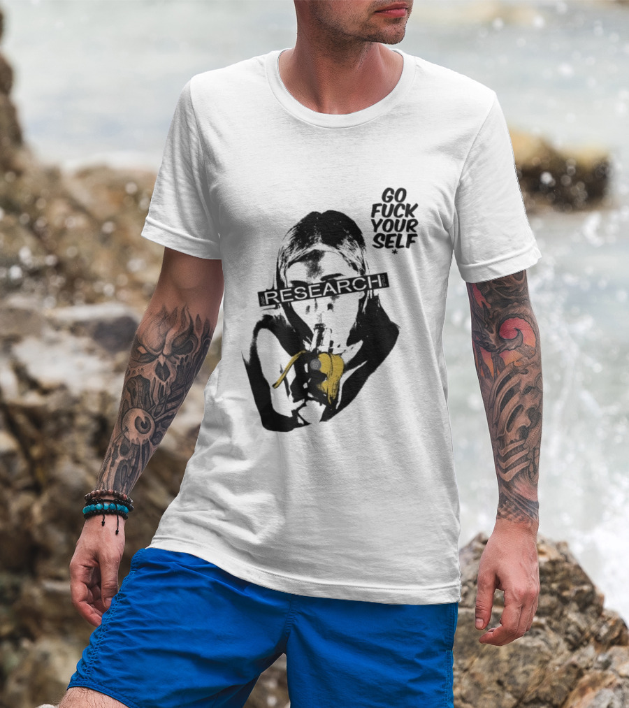 Go Fuck Yourself Research Group Banana T-Shirt
