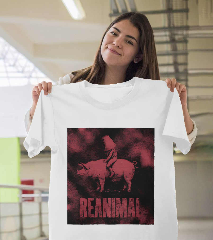 Reanimal Bucket Pig Rider Red T-Shirt