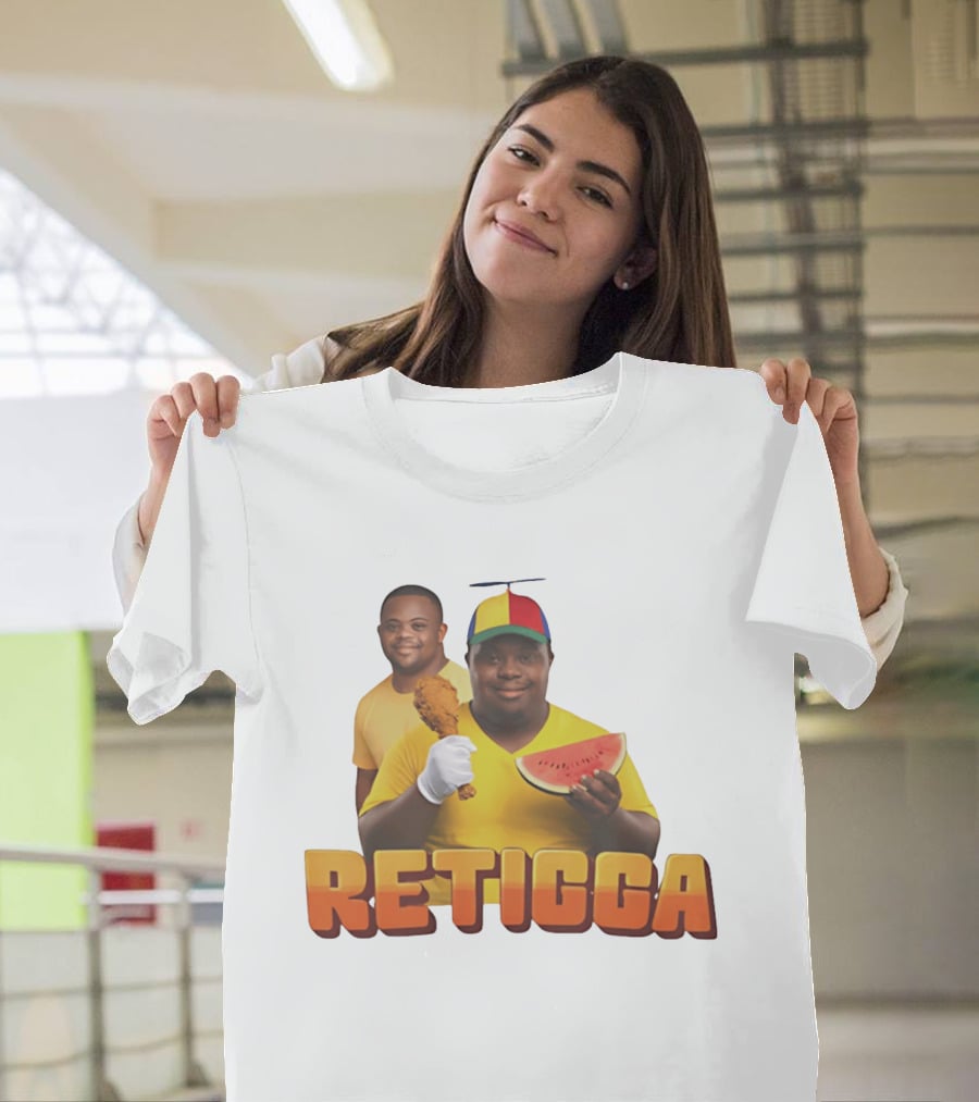 RETIGGA Fried Chicken Watermelon Meme Colorful Propeller Hat T-Shirt