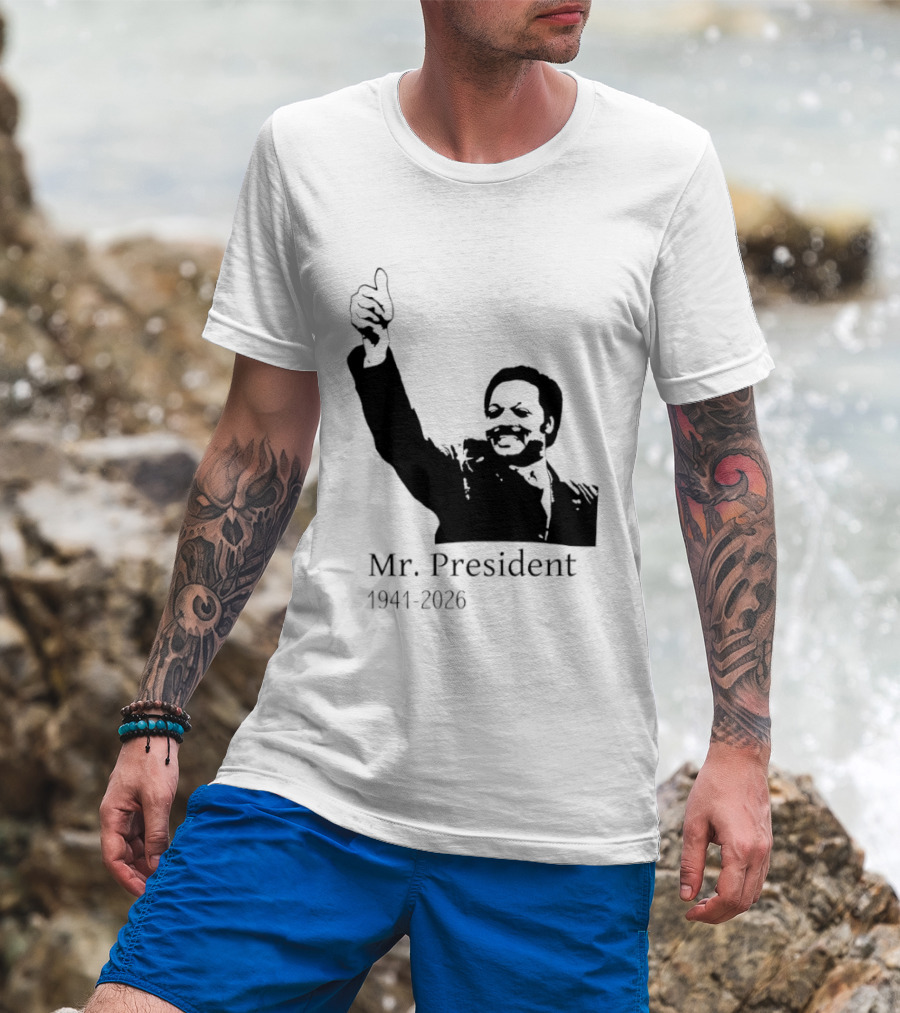 RIP Jesse Jackson Mr. President Memorial 1941 2026 T-Shirt