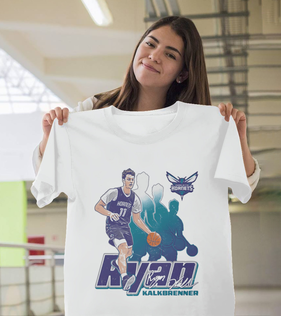 Charlotte Hornets Ryan Kalkbrenner Basketball 11 T-Shirt