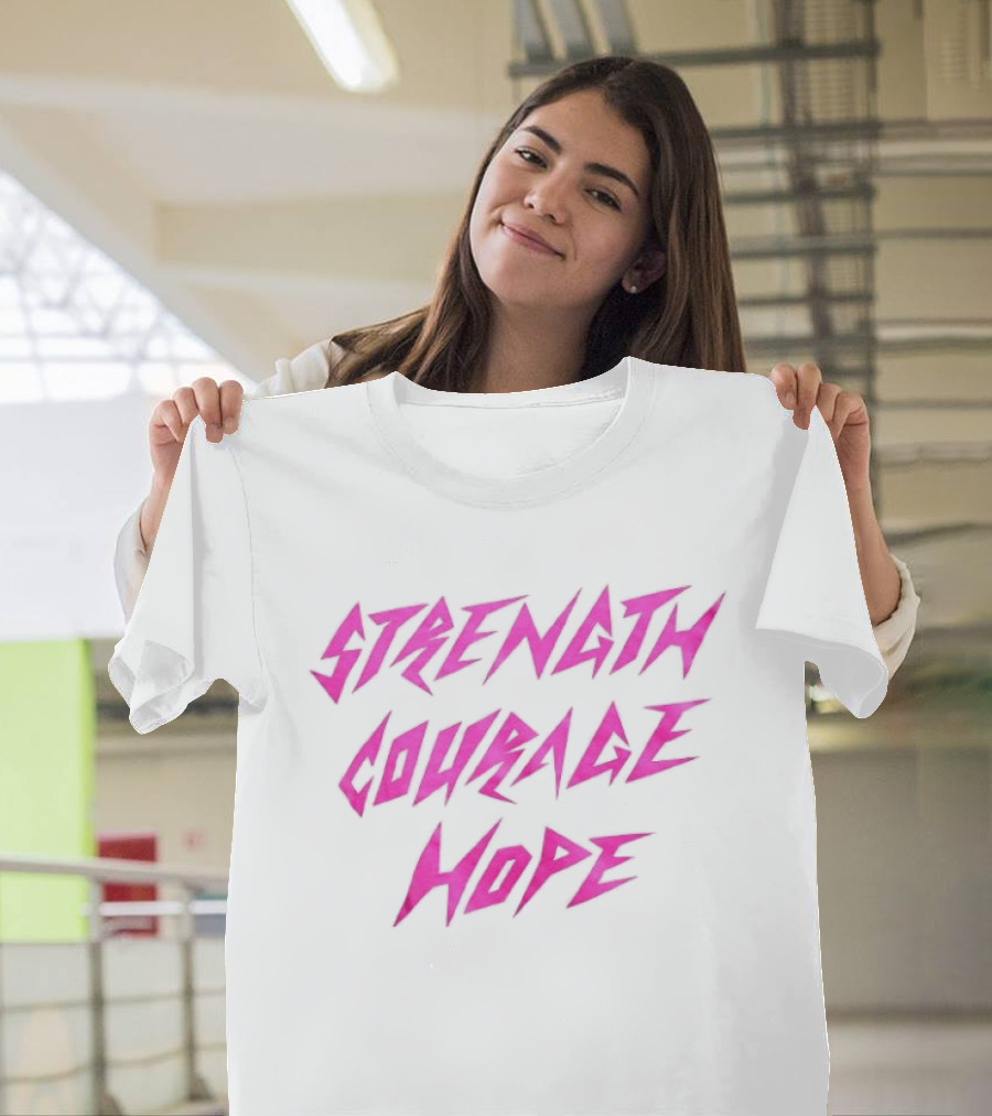 Strength Courage Hope Auburn Women's Basketball T-Shirt