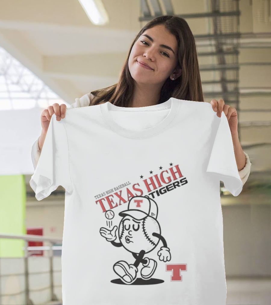 Texas High Tigers Baseball T-Shirt