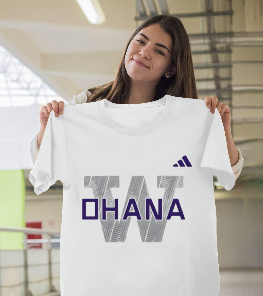 Washington Huskies Ohana 2026 Adidas T-Shirt