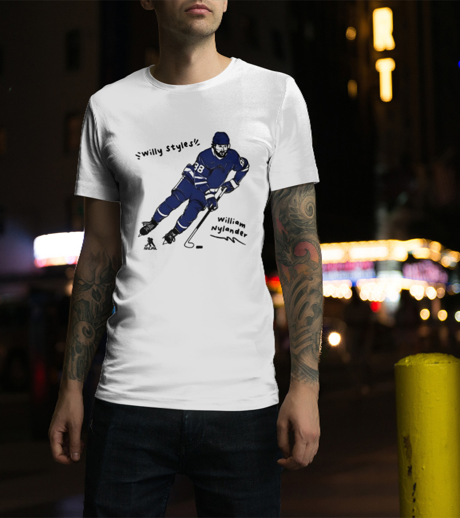 Toronto Maple Leafs Hockey Willy Styles William Nylander T-Shirt