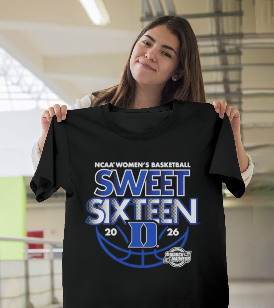 NCAA Women's Basketball Duke 2026 Sweet Sixteen T-Shirt
