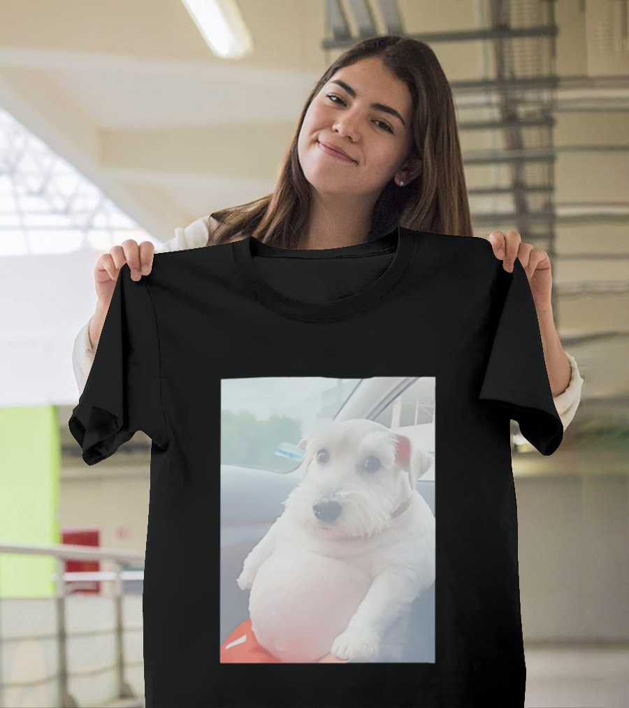 Fat Chud Dog Meme Funny Animal Image T-Shirt