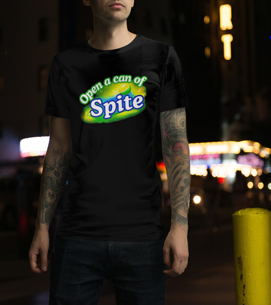 Open A Can Of Spite Parody With Lemon Lime T-Shirt