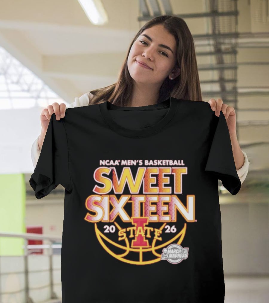 NCAA Men's Basketball Iowa State 2026 Sweet Sixteen March Madness T-Shirt