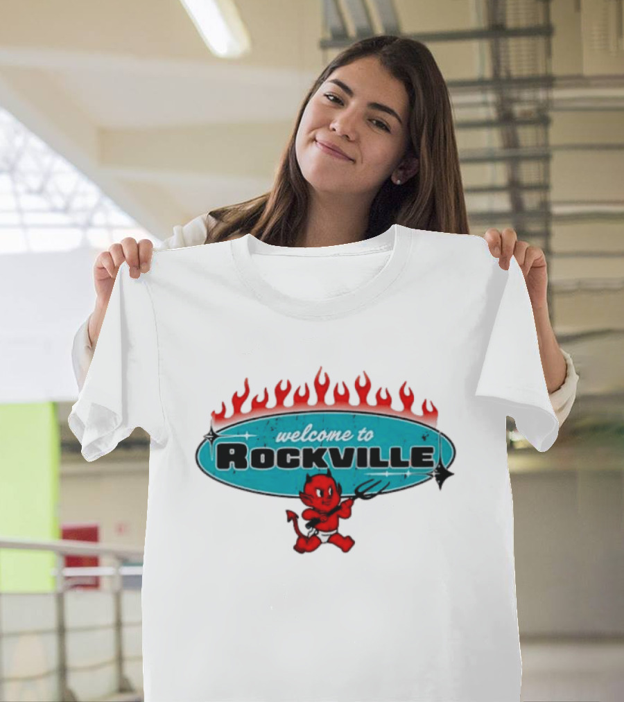 Welcome To Rockville Little Devil Flame T-Shirt