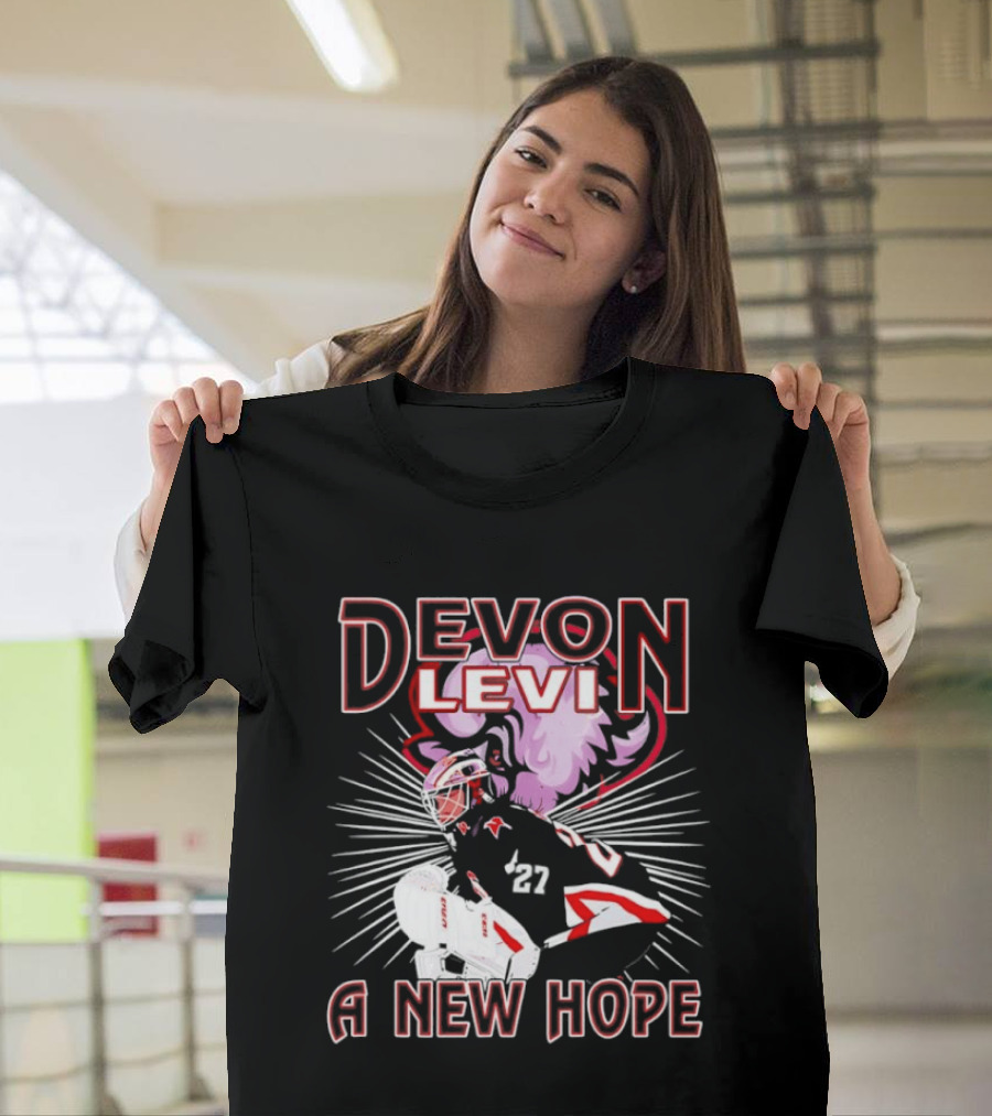 Buffalo Sabres Devon Levi A New Hope Hockey Player 27 T-Shirt