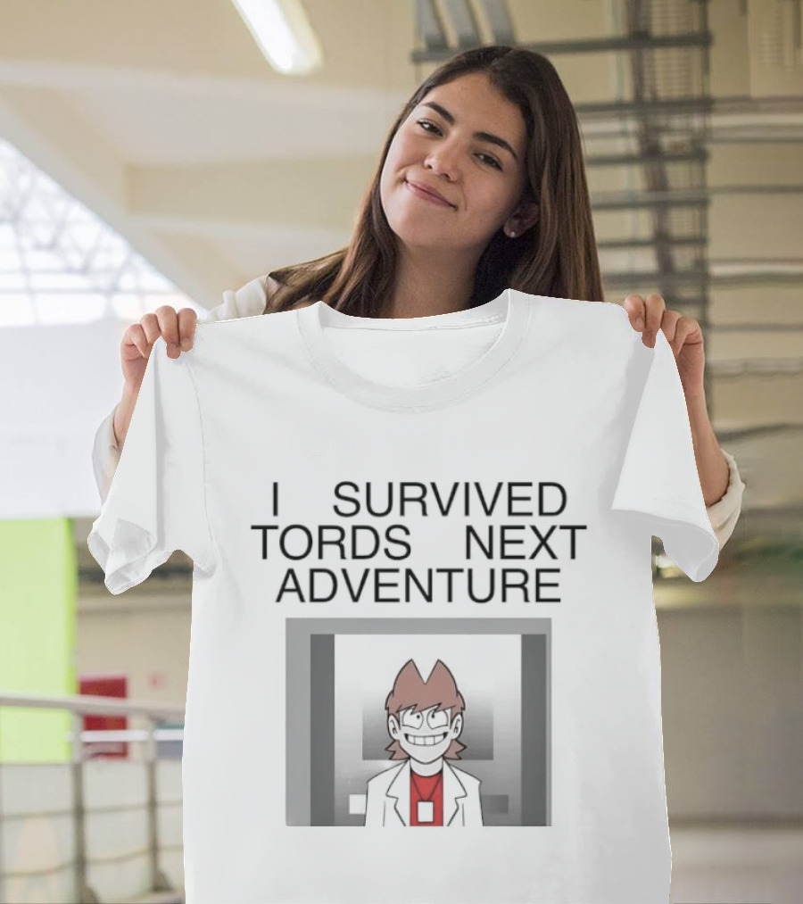 I Survived Tords Next Adventure Tord Character Red Hair Cartoon Image T-Shirt