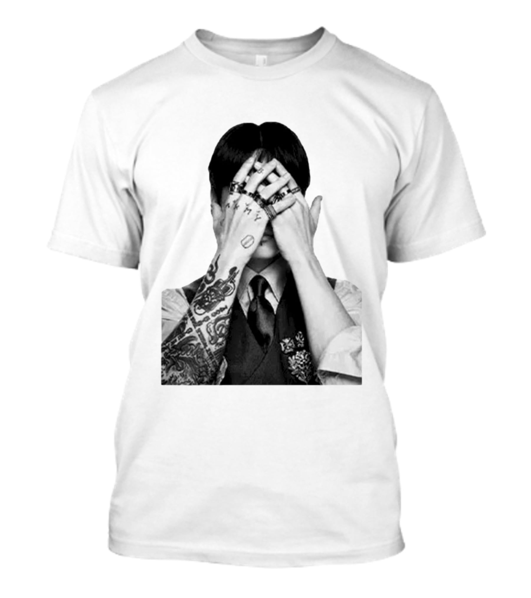 Jung Kook BTS Arirang Tour Tattoo Art Aesthetic T-Shirt