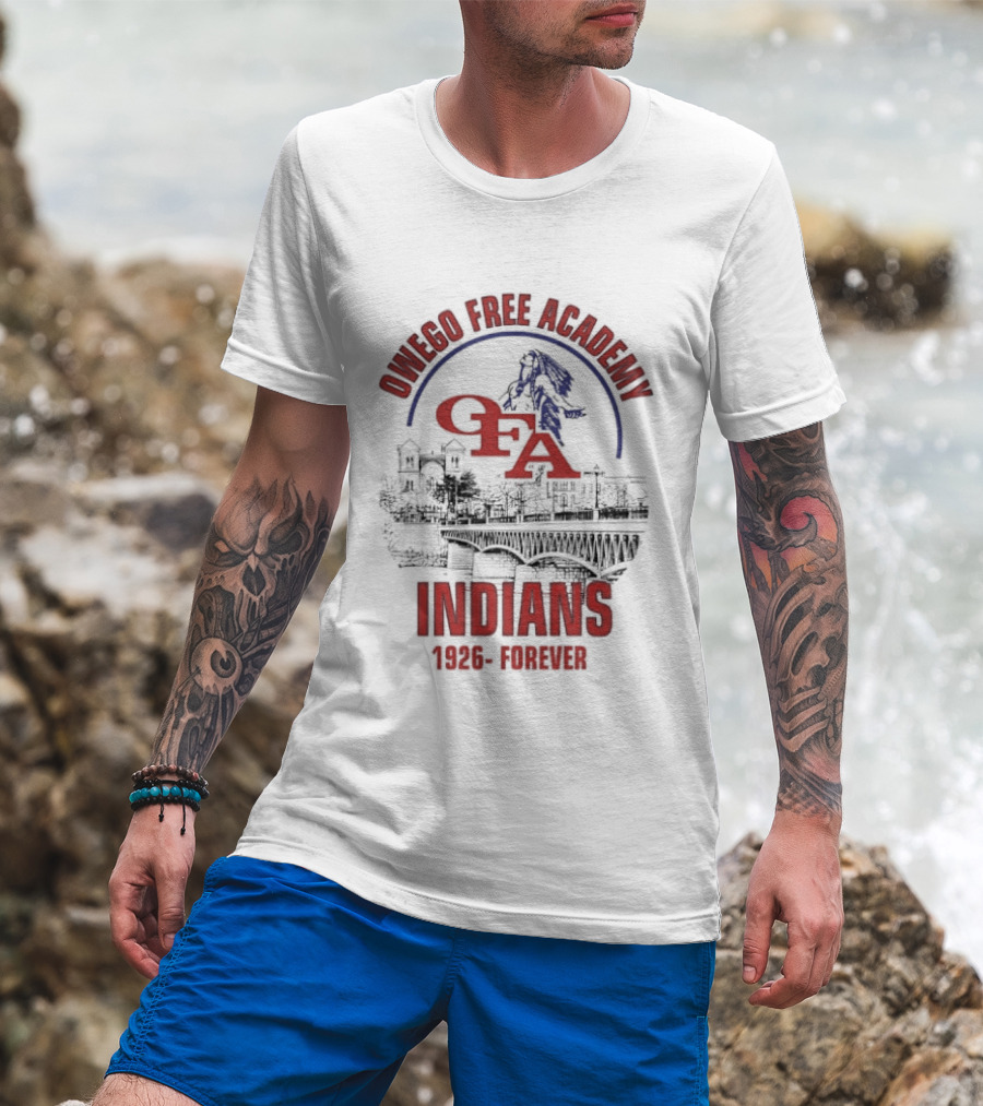Owego Free Academy Indians 1926 Forever Legacy T-Shirt