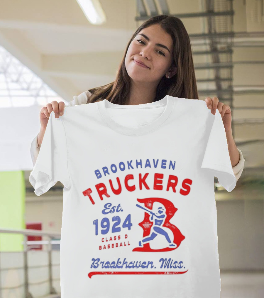 Brookhaven Truckers Est 1924 Class D Baseball Brookhaven Miss T-Shirt