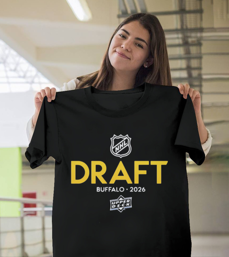 NHL Draft 2026 Buffalo Upper Deck T-Shirt