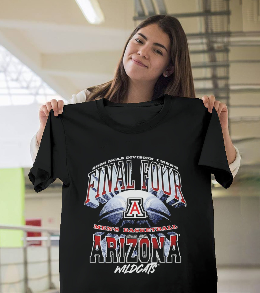 2026 NCAA Division I Men's Basketball Final Four Arizona Wildcats T-Shirt