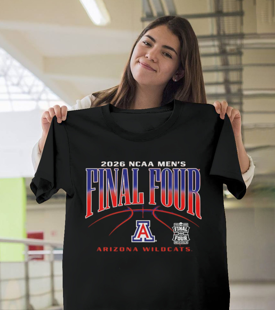 2026 NCAA Men's Final Four Arizona Wildcats March Madness T-Shirt
