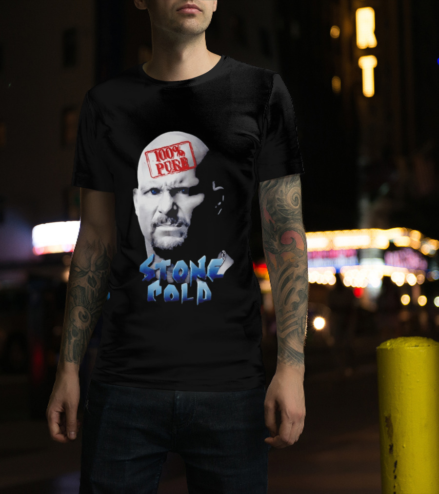 100% Pure Stone Cold Steve Austin T-Shirt