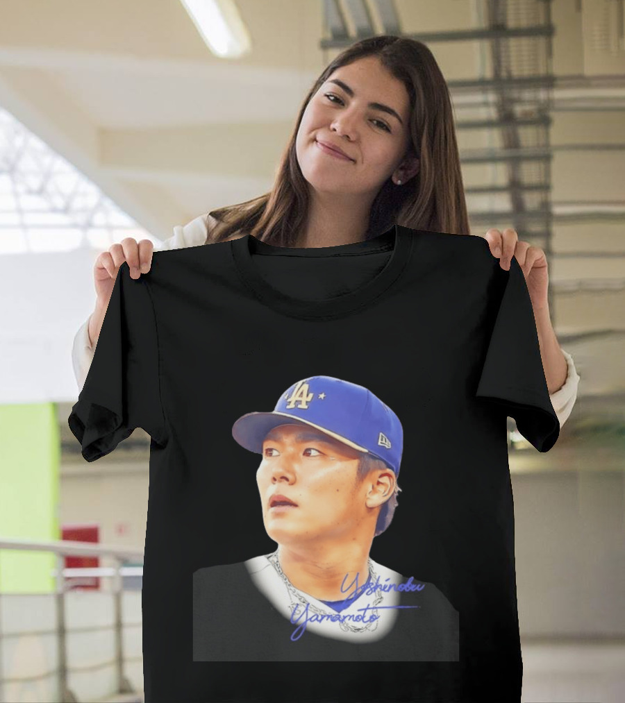 Yoshinobu Yamamoto Los Angeles Dodgers MLB 2026 Player T-Shirt