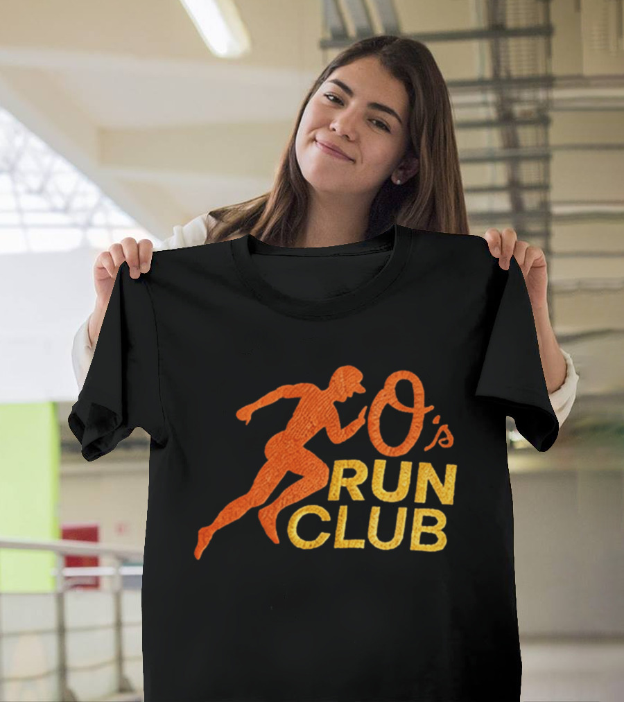 Baltimore Orioles O's Run Club Night 2026 Hat Giveaway T-Shirt