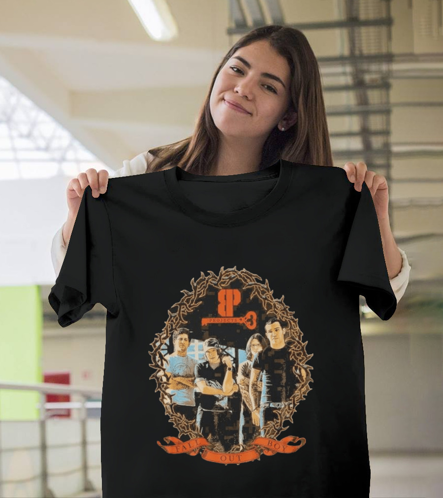 Brooklyn Projects X Fall Out Boy Band Photo T-Shirt