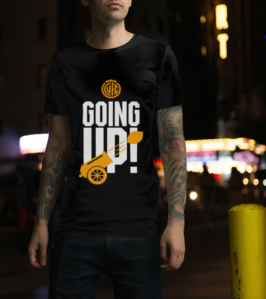 Cambridge United FC Going Up 2026 Cannonball Celebration T-Shirt