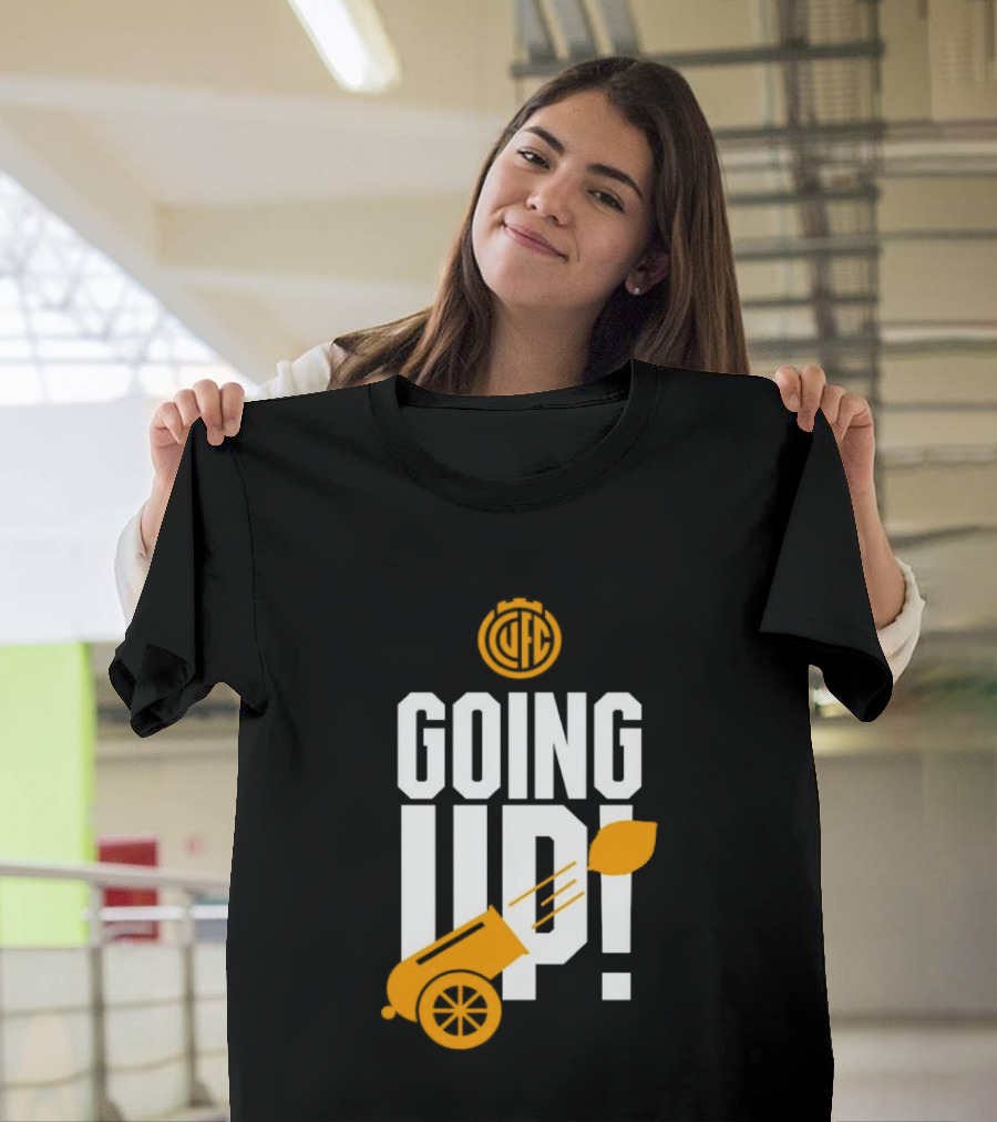 Cambridge United FC Going Up 2026 Cannonball Celebration T-Shirt