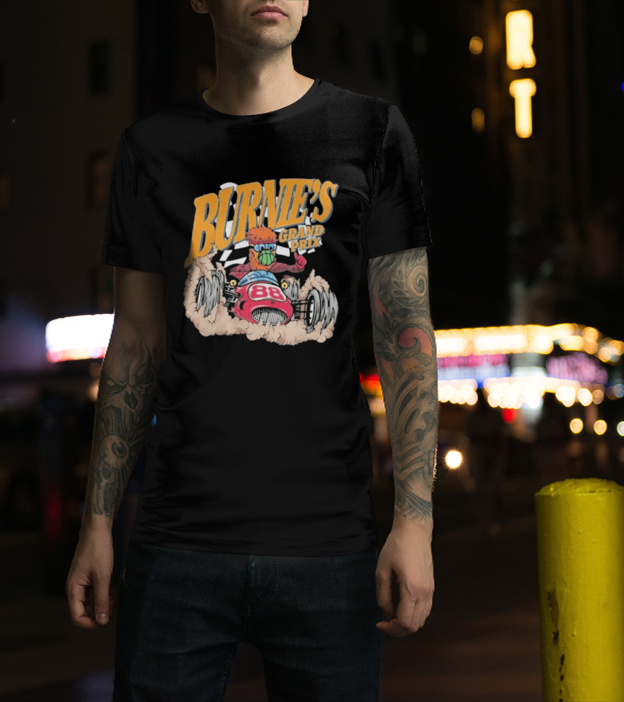 Burnie's Grand Prix Racing Miami Heat Court Culture 88 T-Shirt
