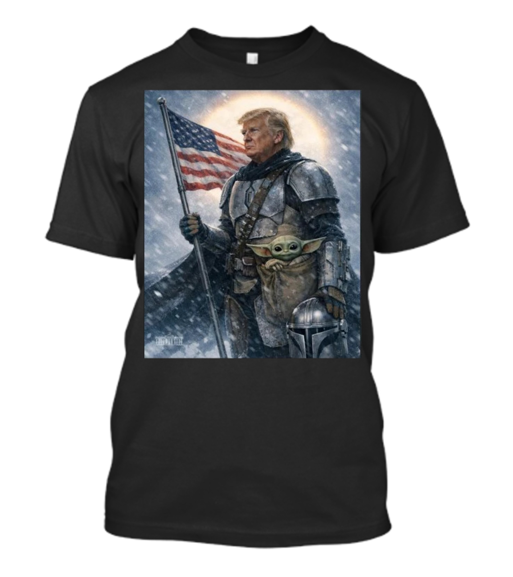 Happy Star Wars Day 2026 Donald Trump Grogu May The 4th Be With You The Mandalorian Star Wars Grogu T-Shirt