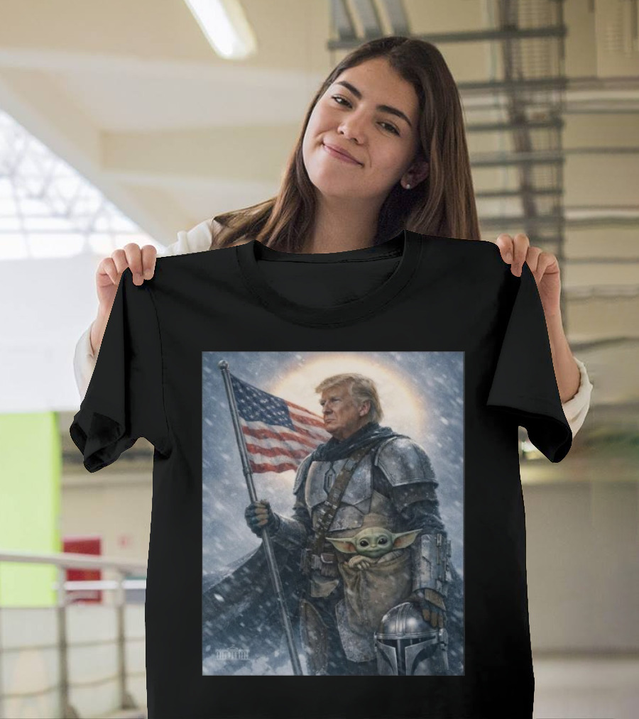 Happy Star Wars Day 2026 Donald Trump Grogu May The 4th Be With You The Mandalorian Star Wars Grogu T-Shirt
