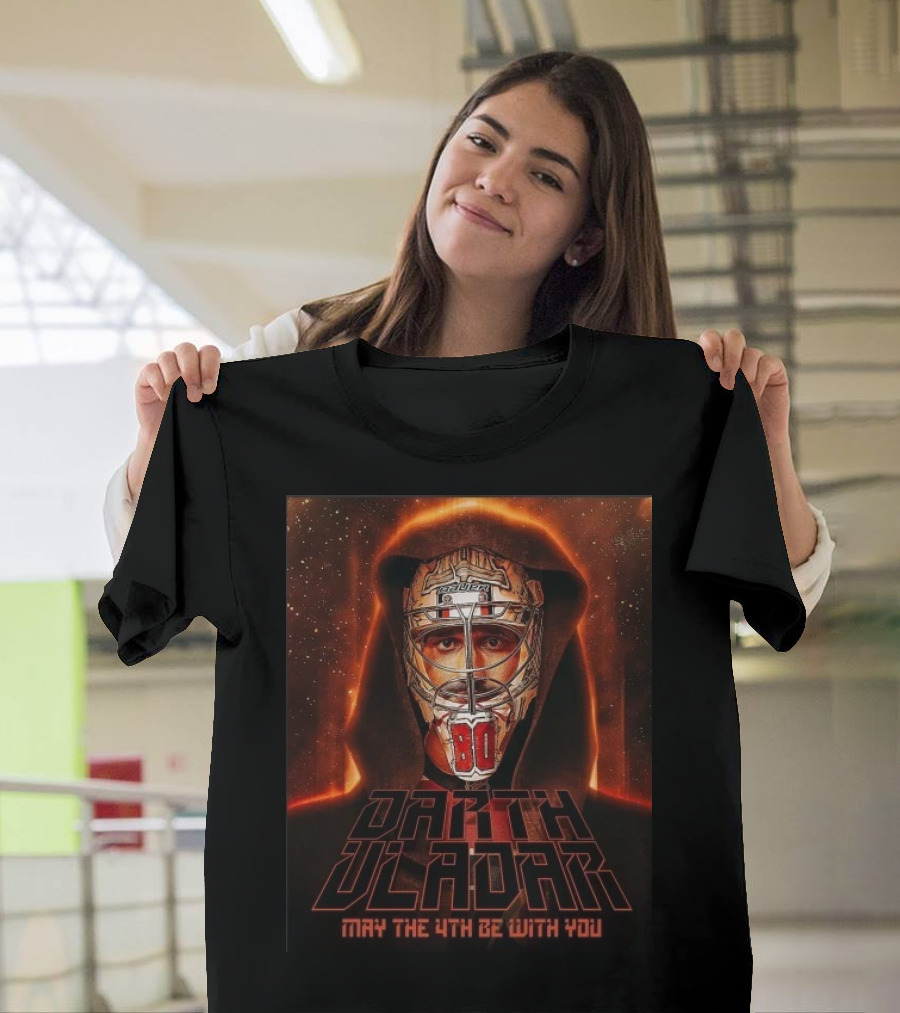 Darth Vladar May The 4th Be With You Star Wars Hockey Mashup T-Shirt