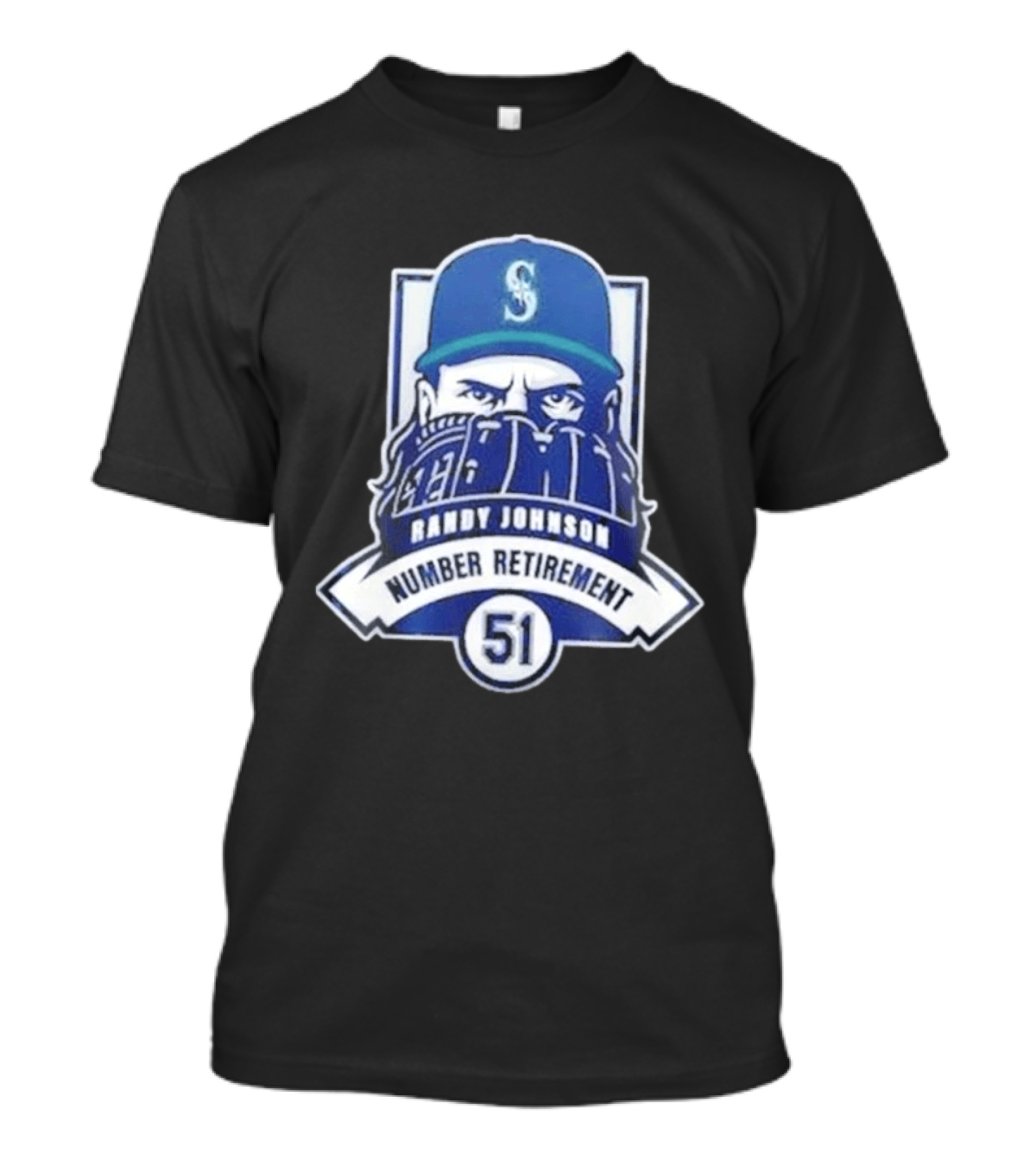 Seattle Mariners Randy Johnson 51 Number Retirement Event 2026 T-Shirt