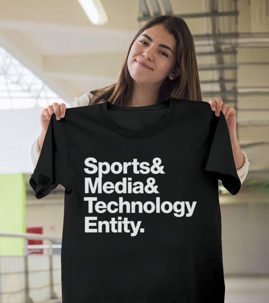 Sports Media Technology Entity Collaboration T-Shirt