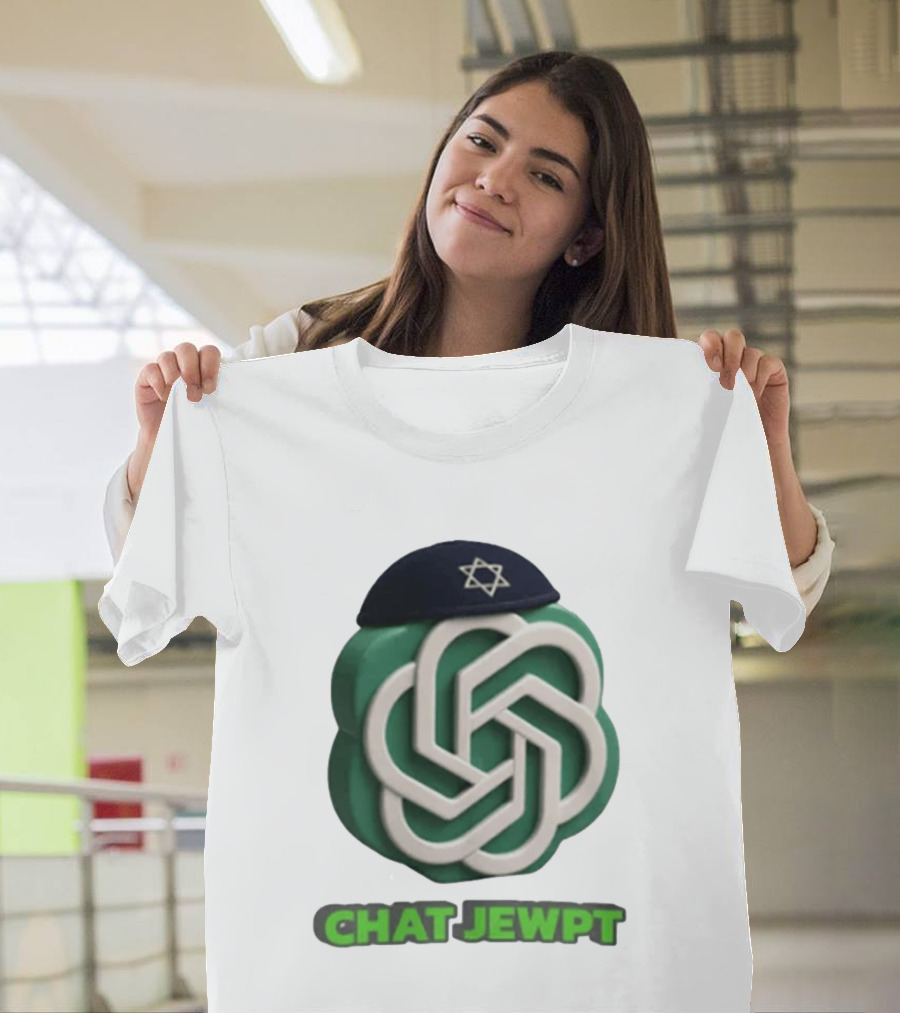 Chat JewPT Symbol With Star On Cap T-Shirt
