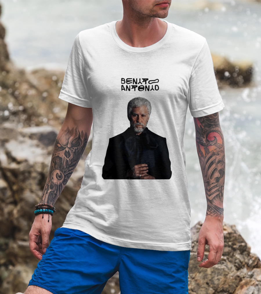 Benito Antonio Character In Black Outfit T-Shirt