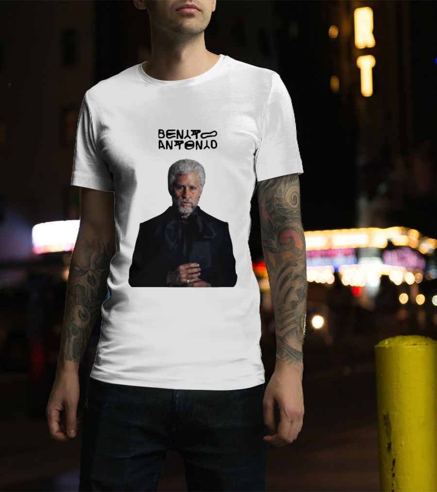 Benito Antonio Character In Black Outfit T-Shirt