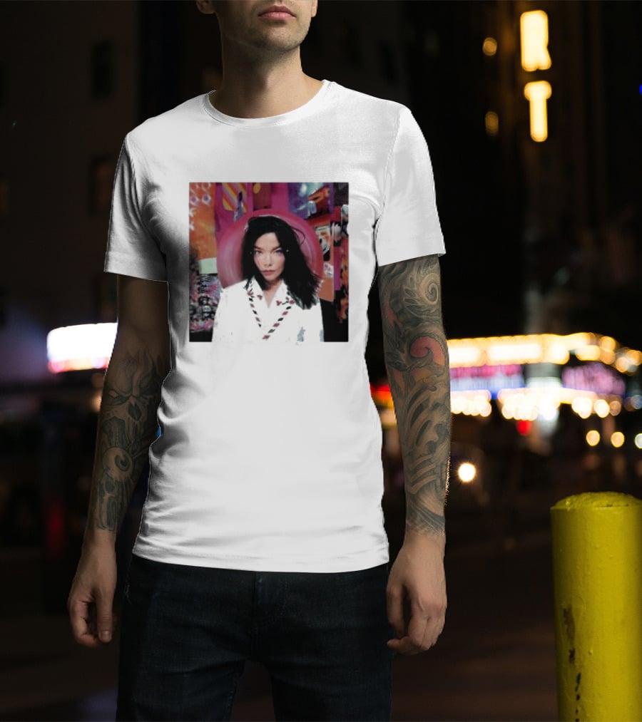Bjork Post Album Cover Photographic Print T-Shirt