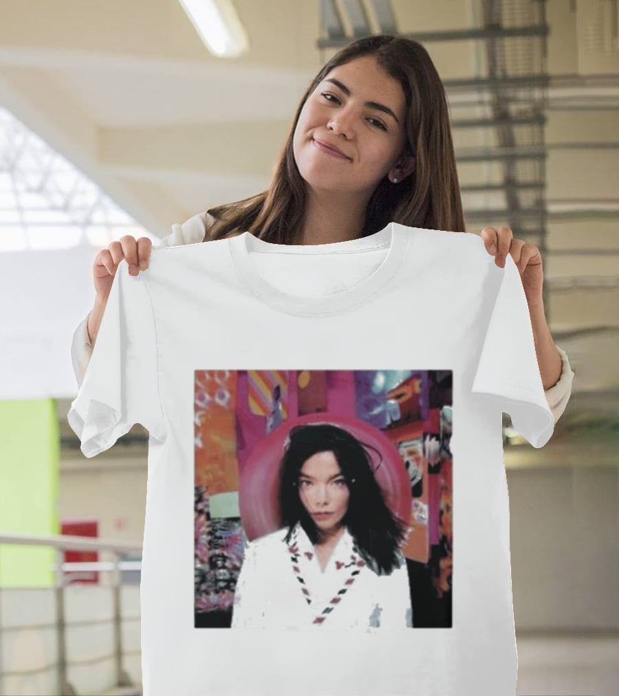 Bjork Post Album Cover Photographic Print T-Shirt
