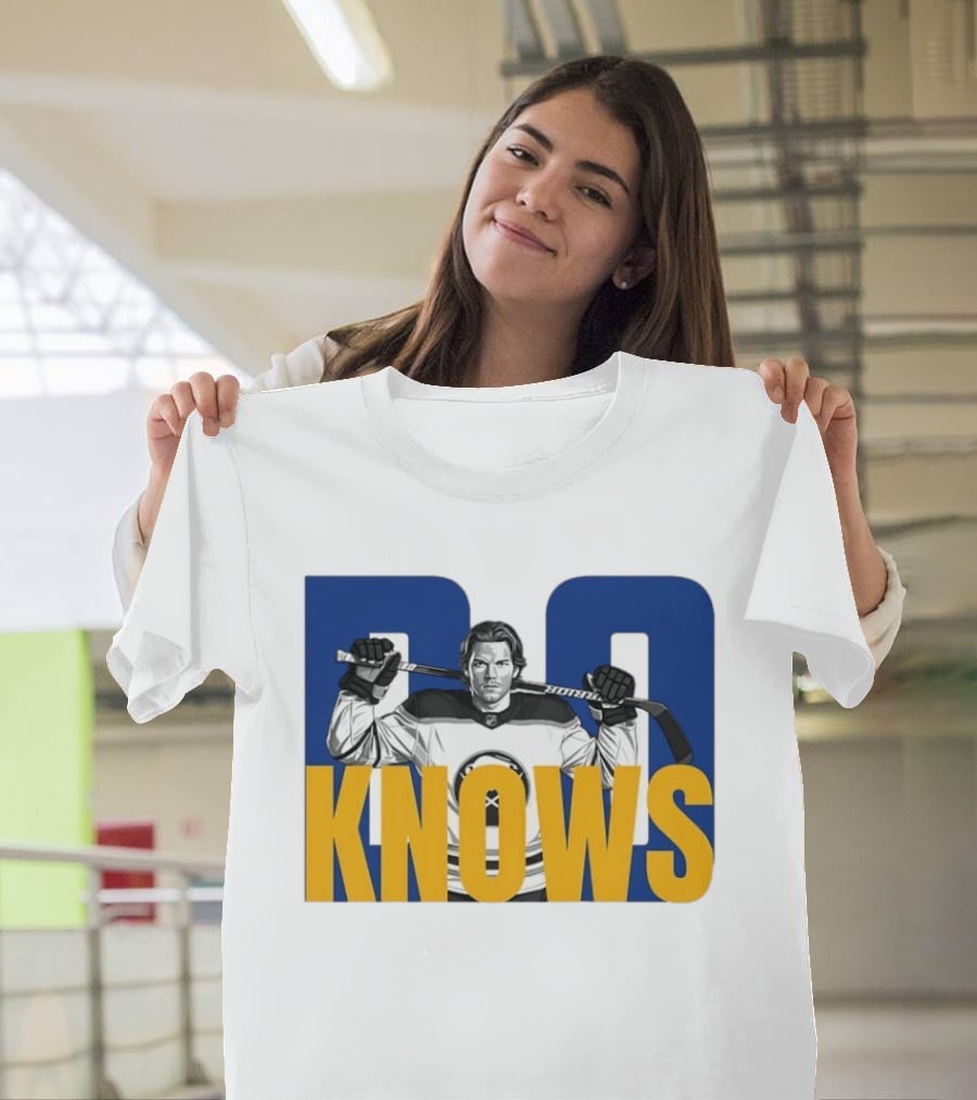 Bowen Byram Bo Knows Buffalo Sabres Hockey Jumper T-Shirt