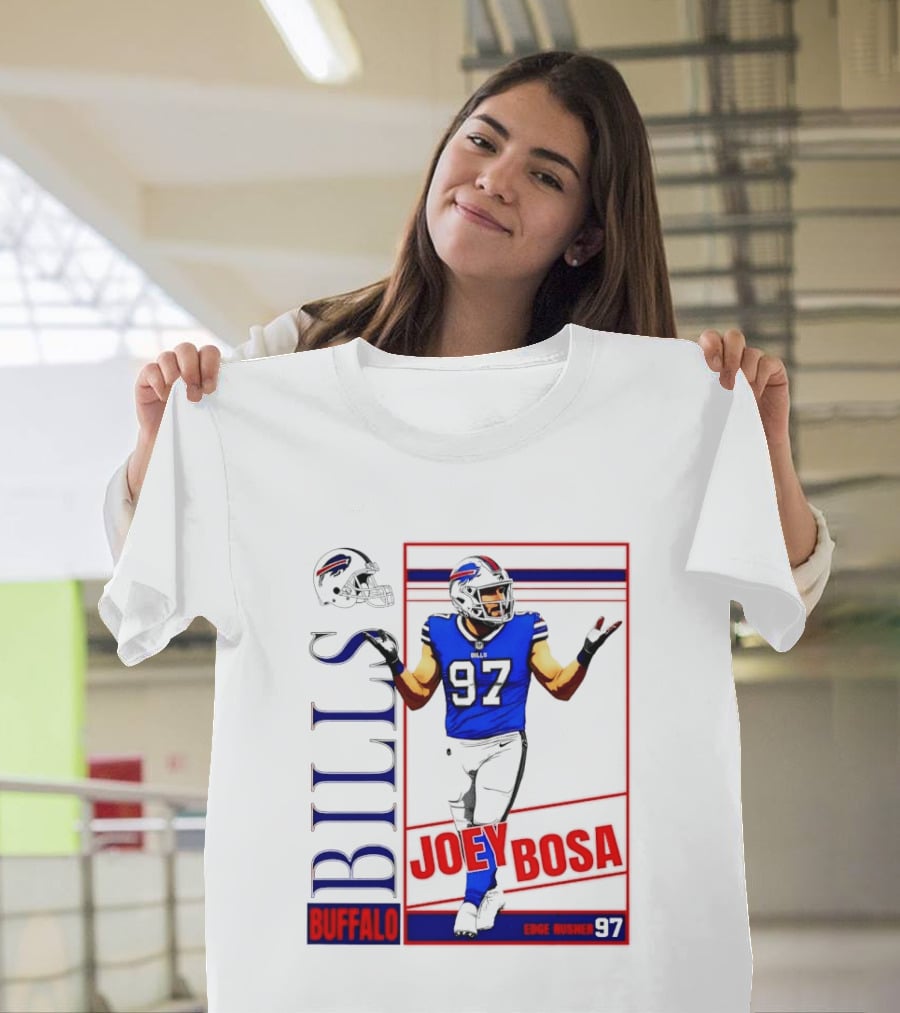 Joey Bosa Buffalo Bills Edge Rusher 97 NFL Football T-Shirt