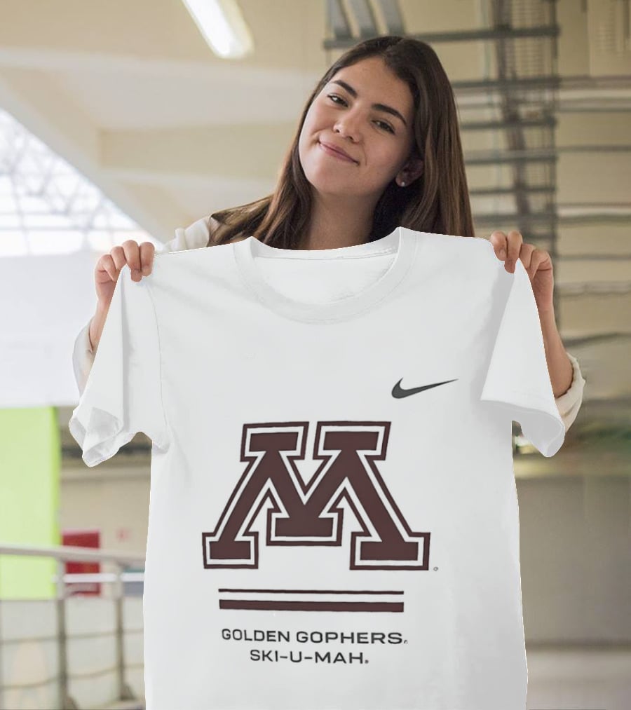 Minnesota Golden Gophers Ski U Mah Nike T-Shirt